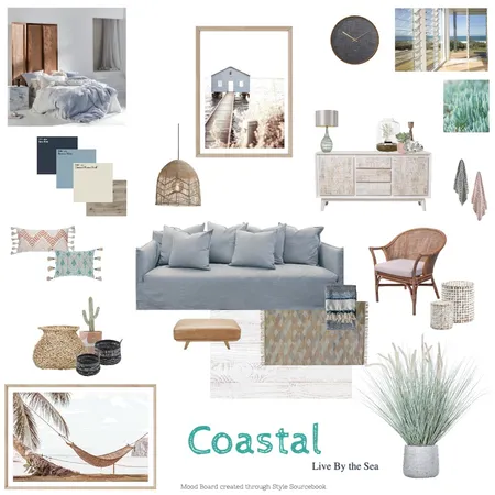 Coastal - Assignment 3 - Part A (Sample) Interior Design Mood Board by Spaces To Liv on Style Sourcebook