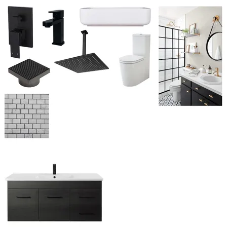 BATHROOM Interior Design Mood Board by AmandaKowal on Style Sourcebook