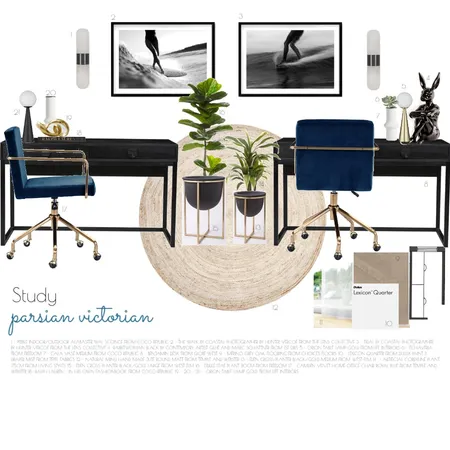 Study Interior Design Mood Board by JessMamone on Style Sourcebook