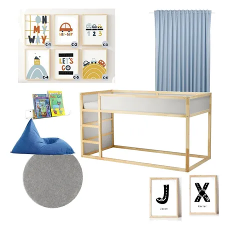 boys room 1 Interior Design Mood Board by AmberinAmberton on Style Sourcebook