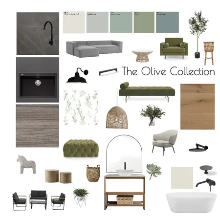 The Olive Collection Interior Design Mood Board by abutkevich on Style Sourcebook