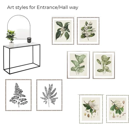 Art for Entrance/Hallway Interior Design Mood Board by juliefisk on Style Sourcebook