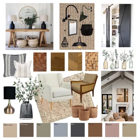 Modern Farmhouse Interior Design Mood Board by viranchi on Style Sourcebook