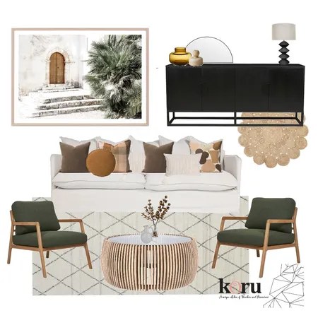 Green Sketch Chairs Interior Design Mood Board by bronteskaines on Style Sourcebook