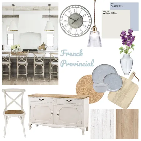 French Provincial Kitchen Interior Design Mood Board by toutest_claire on Style Sourcebook