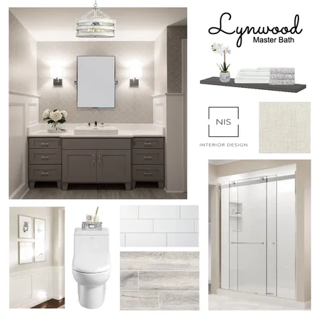 Lynwood Master Bathroom (option B) Interior Design Mood Board by Nis Interiors on Style Sourcebook