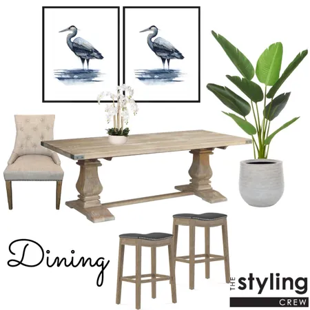 Dining - Soldiers Point Interior Design Mood Board by The Styling Crew on Style Sourcebook