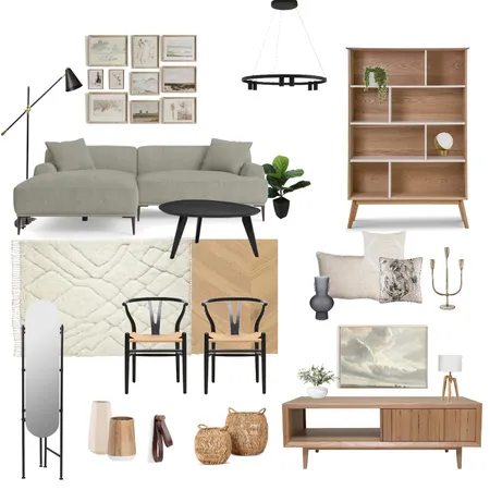 Minimalist Scandinavian Interior Design Mood Board by Astrirpratiwi on Style Sourcebook