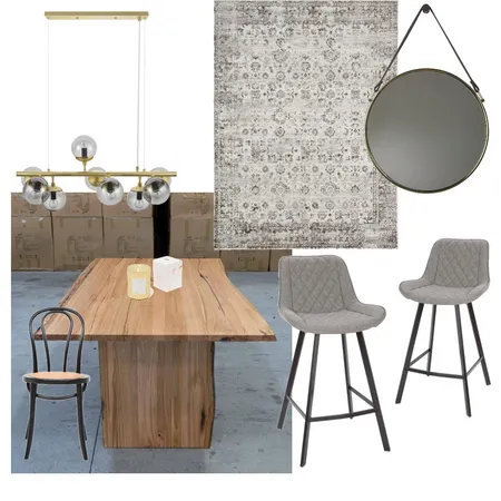 Modern Luxe Dining 2 Interior Design Mood Board by jezigneinteriorconsulting on Style Sourcebook