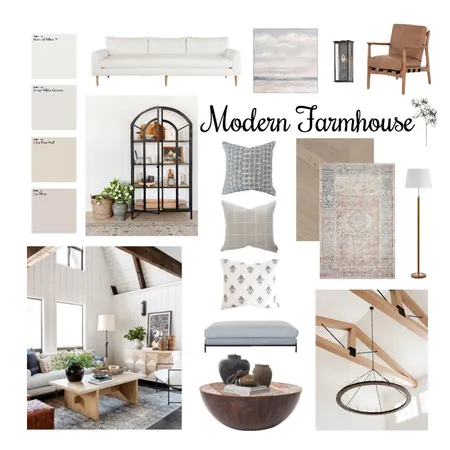 Modern Farmhouse Mood Board Interior Design Mood Board by Charlotteob on Style Sourcebook