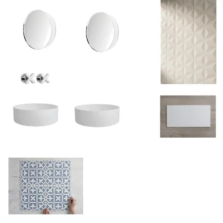 Coastal Ensuite Interior Design Mood Board by Mickays on Style Sourcebook