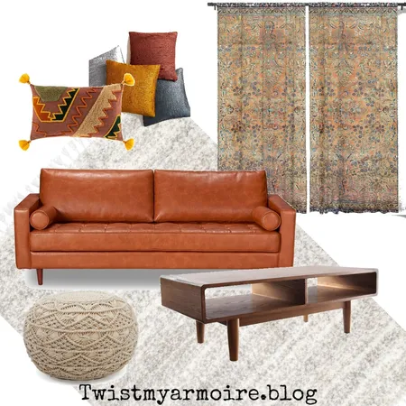 Curtain Room Interior Design Mood Board by Twist My Armoire on Style Sourcebook