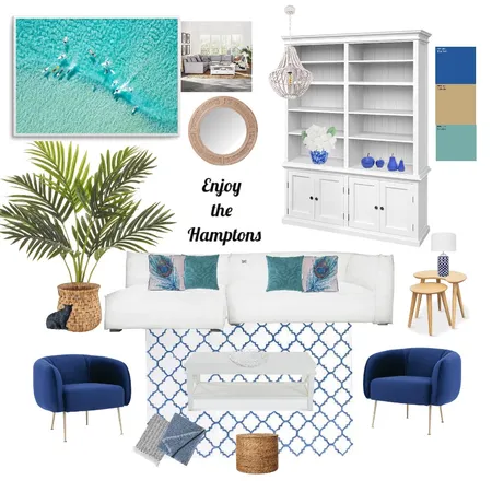 Enjoy the Hamptons Interior Design Mood Board by susan goh on Style Sourcebook