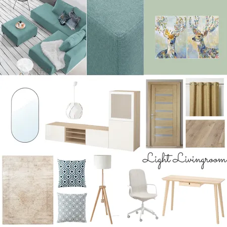 Alina Budila Livingroom Interior Design Mood Board by Designful.ro on Style Sourcebook