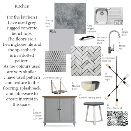 Sample Board Kitchen Interior Design Mood Board by juliaexley on Style Sourcebook