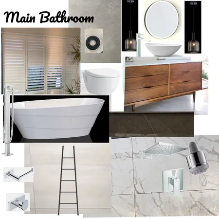 Main bathroom Interior Design Mood Board by Anisha on Style Sourcebook