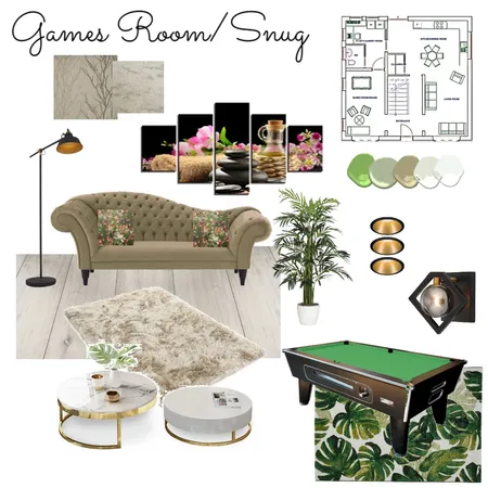 Games Room Sampleboard Interior Design Mood Board by MonAmiDezign on Style Sourcebook