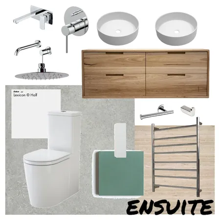 ensuite Interior Design Mood Board by Haris on Style Sourcebook