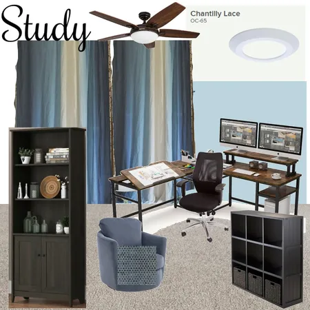 Study Interior Design Mood Board by seniarene on Style Sourcebook