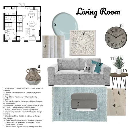 Module 9 Interior Design Mood Board by Barb Fredlund on Style Sourcebook