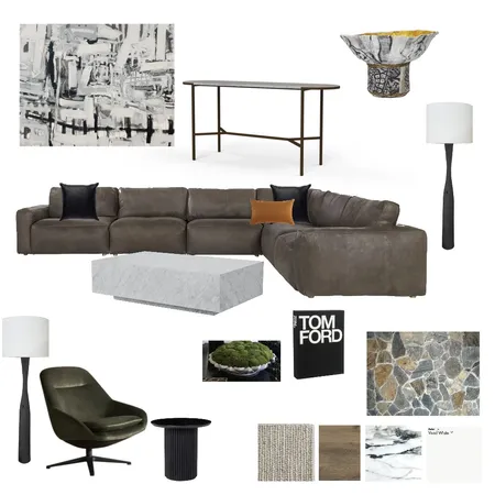 Lounge Room Mood Interior Design Mood Board by Mood Collective Australia on Style Sourcebook