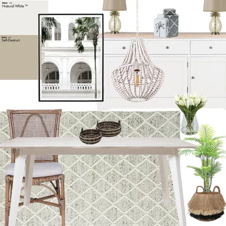 Coastal boho dining Interior Design Mood Board by karenc on Style Sourcebook