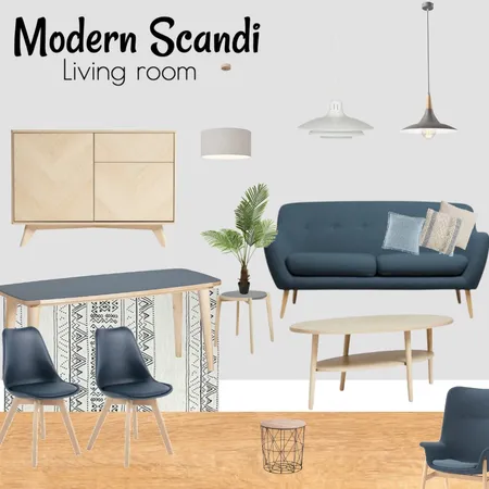 Modern Scandi livingroom Interior Design Mood Board by rosient on Style Sourcebook