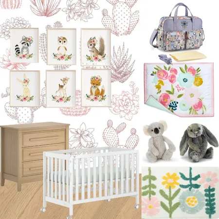 baby nursery assignment Interior Design Mood Board by Elena D on Style Sourcebook