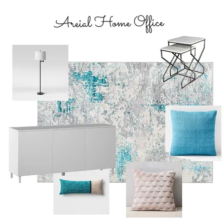 Areial Home Office Edit Interior Design Mood Board by stagingsisters on Style Sourcebook