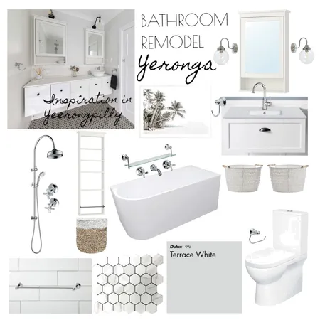 YERONGA BATHROOM RENOVATION 2 Interior Design Mood Board by Willowmere28 on Style Sourcebook