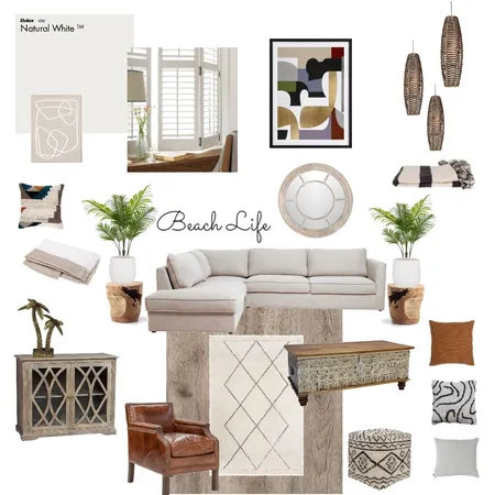 Beach Life, Module 3 Interior Design Mood Board by Lauren333 on Style Sourcebook