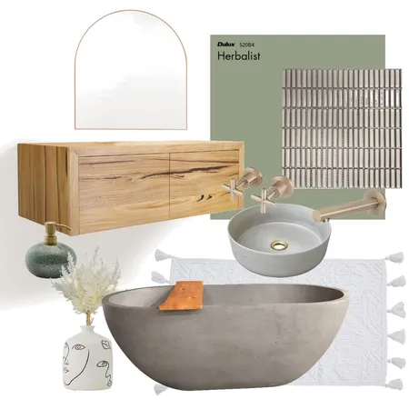 Main Bathroom Interior Design Mood Board by ohleelee on Style Sourcebook