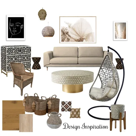 Tribal Example Interior Design Mood Board by desireefordesign on Style Sourcebook