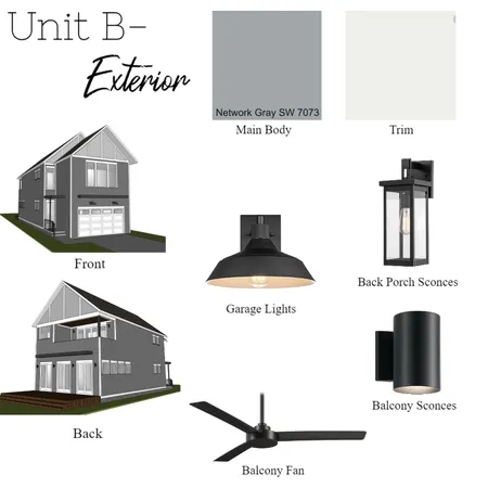 Unit B- Exterior Interior Design Mood Board by haleyjbrenneman on Style Sourcebook