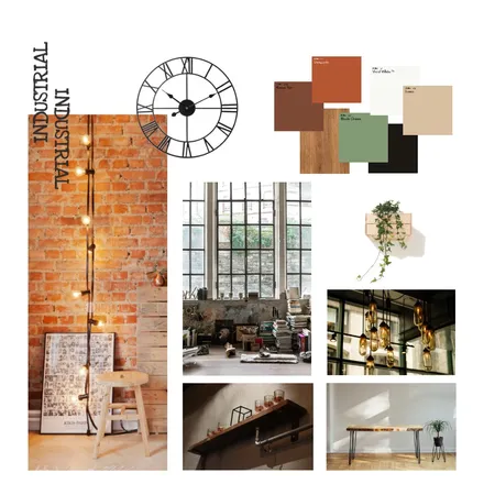 INDUSTRIAL Interior Design Mood Board by Viv.Liu on Style Sourcebook