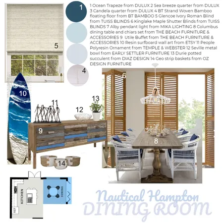 SAMPLE BOARD - DINING ROOM Interior Design Mood Board by Yujin Lee on Style Sourcebook