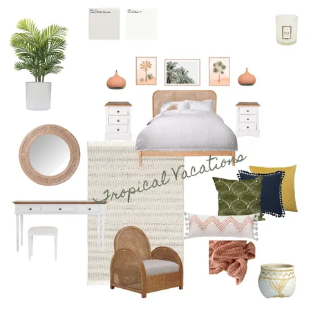 Tropical Vacations Interior Design Mood Board by ChantelleShirinda on Style Sourcebook