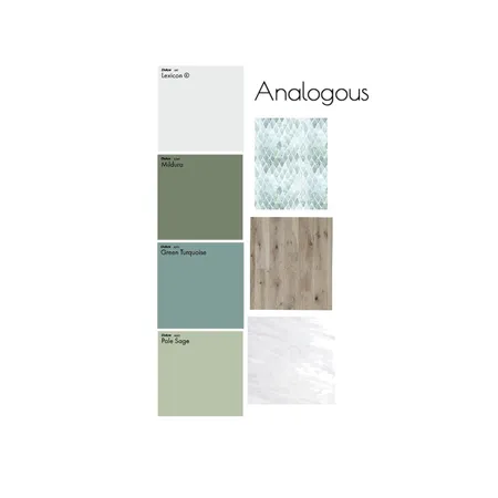 Analogous + wallpaper + wood Interior Design Mood Board by kcotton90 on Style Sourcebook