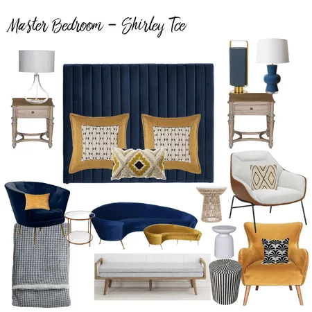 master bedroom Interior Design Mood Board by katehunter on Style Sourcebook