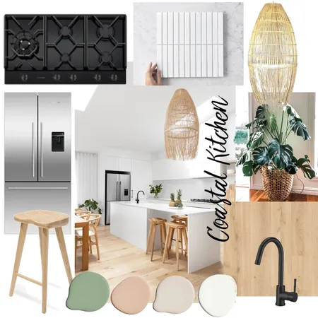 Interior Design Institute Coastal Kitchen Interior Design Mood Board by K + W INTERIORS on Style Sourcebook