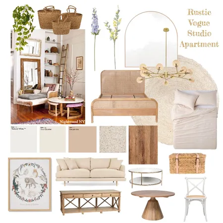 Rustic Vogue Interior Design Mood Board by Madameclaude on Style Sourcebook