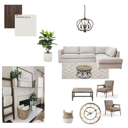 Modern Farmhouse living Interior Design Mood Board by karen.marie82 on Style Sourcebook