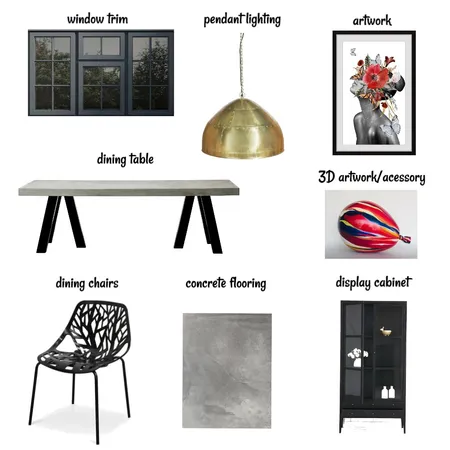 A2 Dining Room Interior Design Mood Board by marialockard on Style Sourcebook