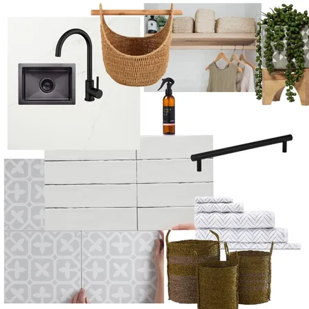 Ourimbah LAUNDRY Interior Design Mood Board by emma. on Style Sourcebook