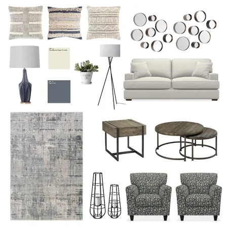 SARAH COMFORTLY CASUAL Interior Design Mood Board by Design Made Simple on Style Sourcebook