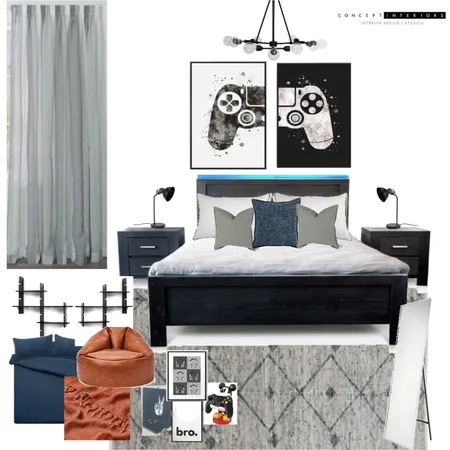 Client boys room Interior Design Mood Board by Shea_Homes on Style Sourcebook