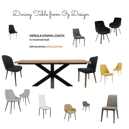 cheryl dining table Interior Design Mood Board by Ledonna on Style Sourcebook