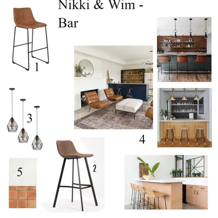 Nikki & Wim - Bar Interior Design Mood Board by Nuria on Style Sourcebook