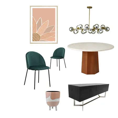 pink - dining Interior Design Mood Board by aliimran on Style Sourcebook