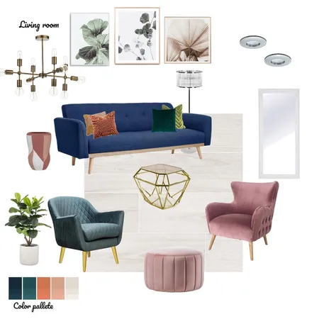 Living room Interior Design Mood Board by Hetama on Style Sourcebook